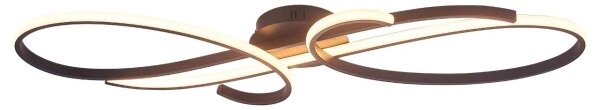 LED таванно осветително тяло VIOLIN LED/40W/230V, черно
