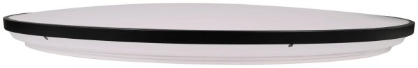 LED димируема таванна лампа KERN LED/100W/230V, Ø 100 см, черна + дистанционно управление