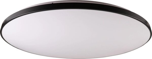 LED димируема таванна лампа KERN LED/100W/230V, Ø 100 см, черна + дистанционно управление