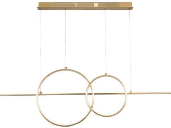 LED полилей на кабел LAURA LED/42W/230V златен