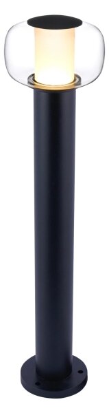 Външна лампа MALAGA LED/12W/230V, 80 см, IP44, черна
