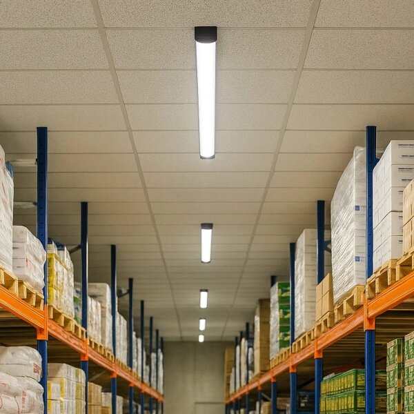 LED луминисцентно осветително тяло LED/36W/230V 4000K 120 cm черно