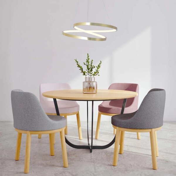 LED полилей на кабел ZEFIRA LED/40W/230V 4000K Ø 50 см златист