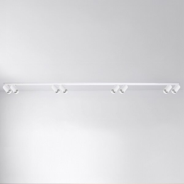 Brilagi - Точково осветително тяло SELE LONG 8xGU10/30W/230V бяло