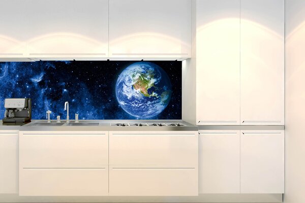 Фототапет за кухня - изглед към земята 180 x 60 см