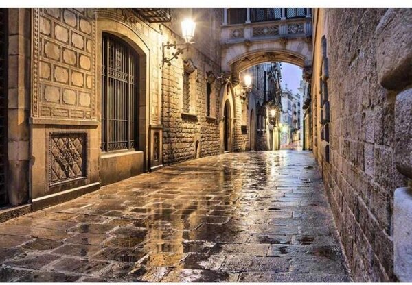 Флизелинов фототапет древна улица 375 x 250 см