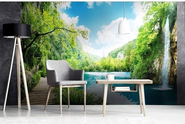 Флизелинов фототапет релакс в гората 375 x 250 см