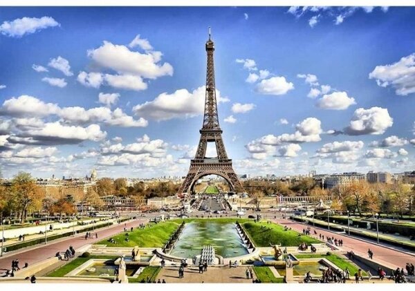 Флизелинов фототапет париж 375 x 250 см