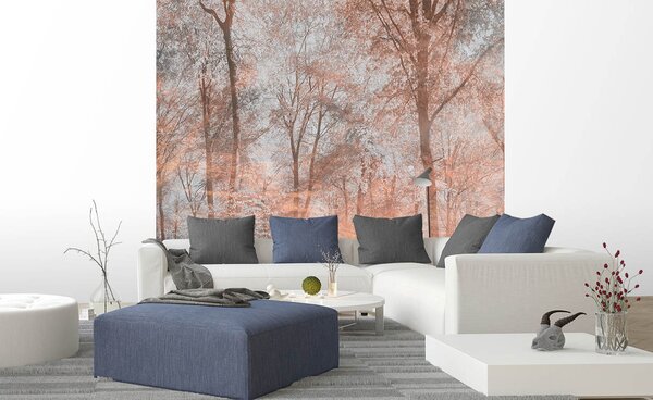 Флизелинов фототапет абстрактна цветна гора 225 x 250 см