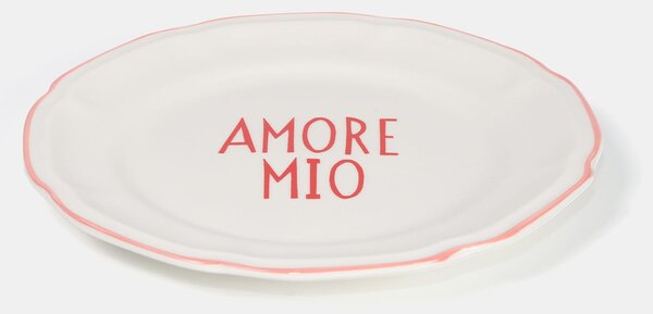Sinsay - Чиния с надпис Amore Mio - червeн