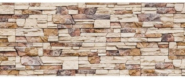 Панорамни флизелинов фототапет каменна стена 375 x 150 см