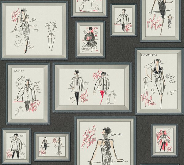 Влизелинов тапет за стена karl lagerfeld 37846-1