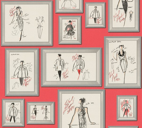 Влизелинов тапет за стена karl lagerfeld 37846-2