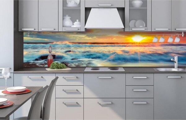 Фототапет за кухня - залез 260 x 60 см