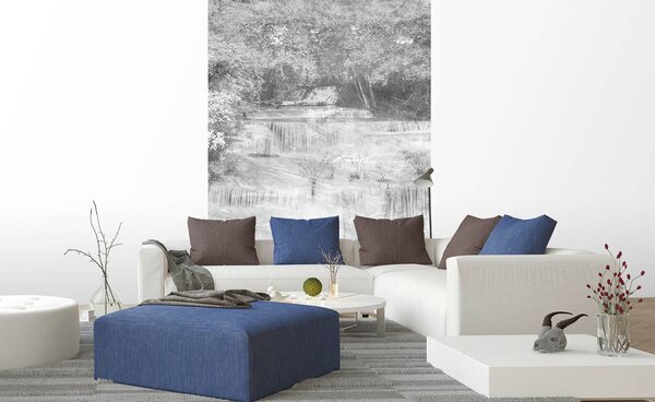 Флизелинов фототапет абстрактен водопад i 150 x 250 см