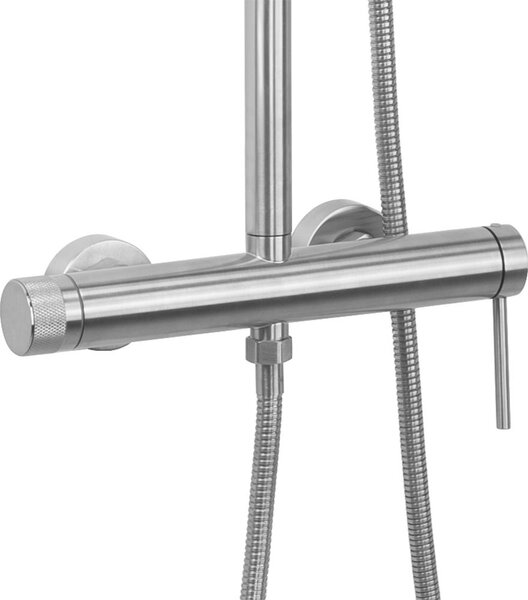 Комплект за душ Rea Foss Clif Brush Nickel
