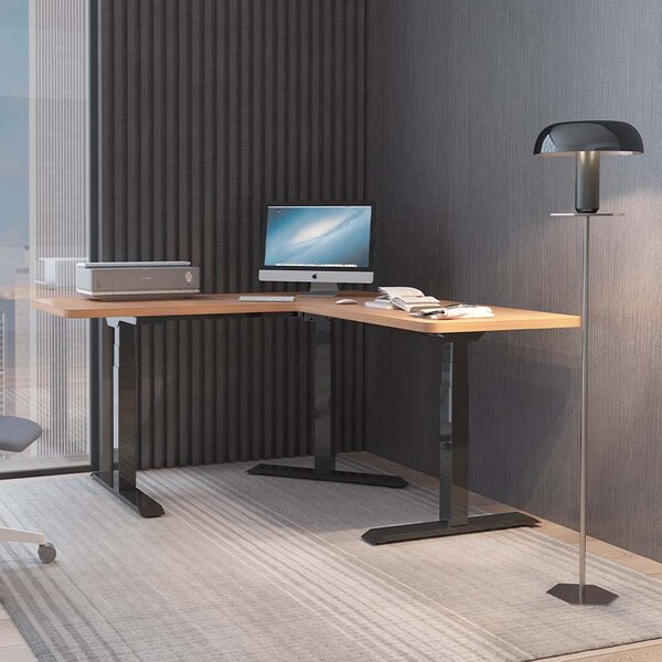 Тримоторно регулируемо бюро Ergo Desk Corner