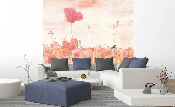 Флизелинов фототапет абстрактни макове 225 x 250 см