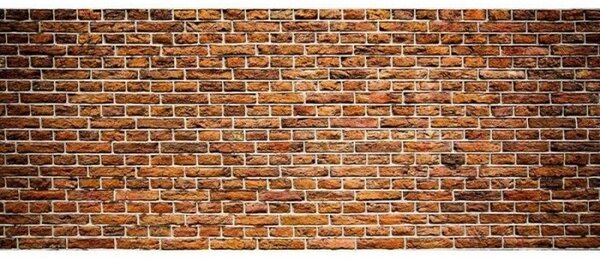 Панорамни флизелинов фототапет стара тухлена стена 375 x 150 см