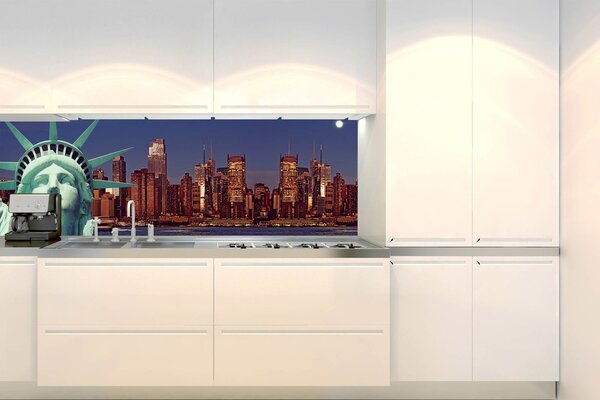 Фототапет за кухня - статуята на свободата 180 x 60 см