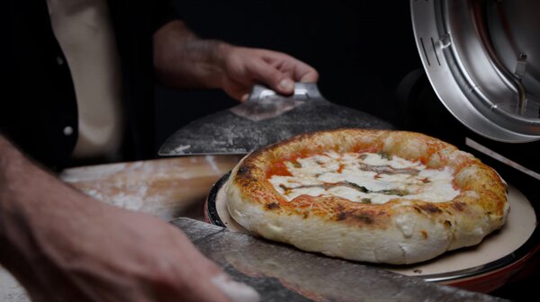 Електрическа фурна за пица Ariete "Pizzeria Gourmet" 0934/00, 1500W, 32 см, До 400C, 5 нива, , Червен