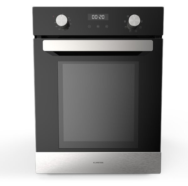 Klarstein Вградена фурна Verosteel | 45 см | 49 литра | енергиен клас A | 2000 W | черна