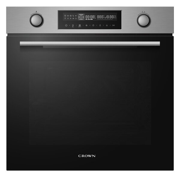 Фурна за вграждане Crown FCM 14A50IX, клас А+, 72 л. обем, 11 програми, Defrost, инокс