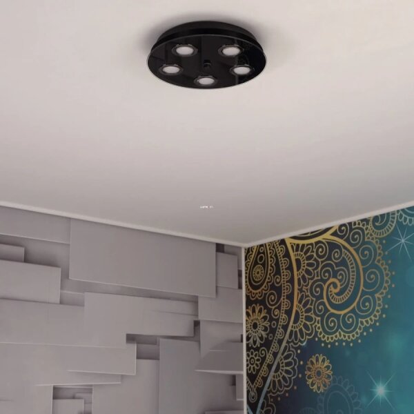 Eglo 33805 - LED таванно осветително тяло GRATTINO 5xGU10/2,8W/230V