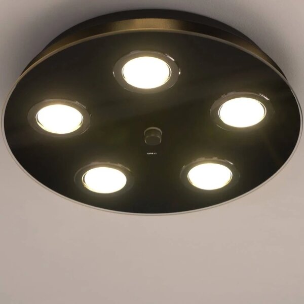 Eglo 33805 - LED таванно осветително тяло GRATTINO 5xGU10/2,8W/230V