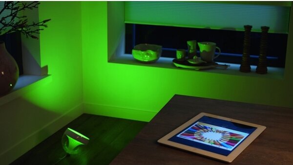 Philips - LED RGB Димируема настолна лампа Hue IRIS LED/8,2W/230V бяла