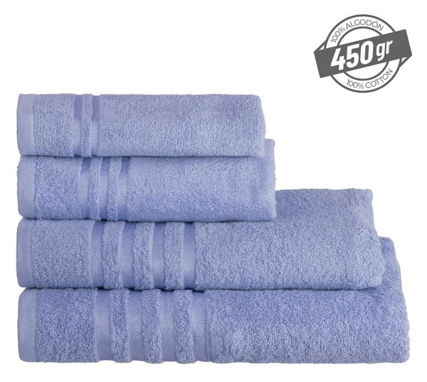 Синя памучна кърпа от тери 50x100 cm Simple – Casa Selección