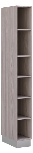Отворена етажерка ARES, 30х60, сив дъб