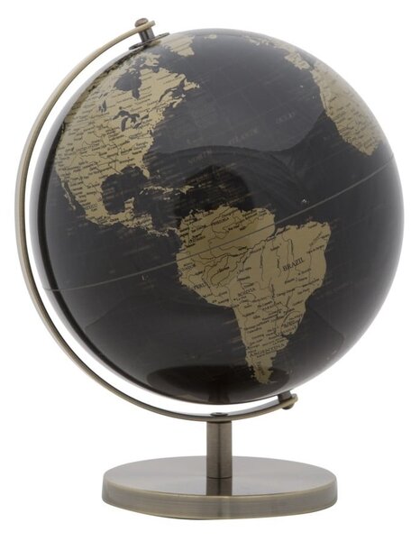 Декоративен глобус Dark Globe, ⌀ 25 cm - Mauro Ferretti