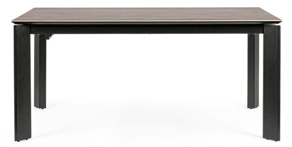 BIZZOTTO ТРАПЕЗНА МАСА BRIVA 160-220X90X76 СИВА