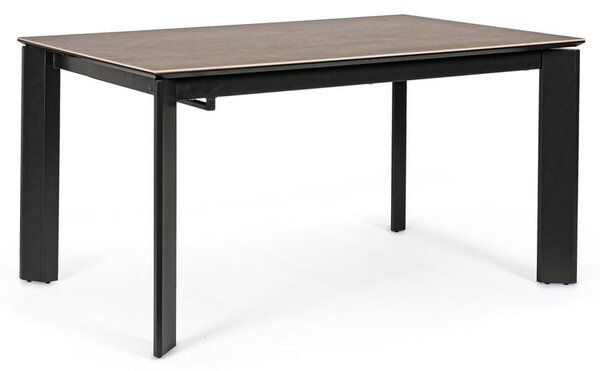 BIZZOTTO ТРАПЕЗНА МАСА BRIVA 160-220X90X76 СИВА
