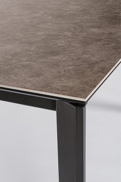 BIZZOTTO ТРАПЕЗНА МАСА BRIVA 160-220X90X76 СИВА