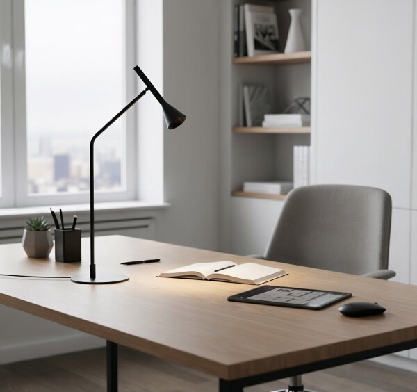 Ideal Lux - LED Димируема настолна лампа DIESIS LED/6,5W/230V CRI 90 черен