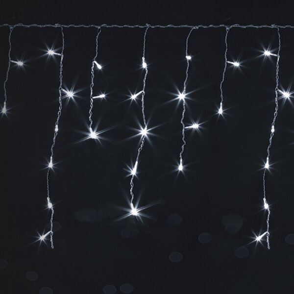 Brilagi - LED външен гирлянд 400 LED/8 режима 23x0,6m IP44 студено бяло