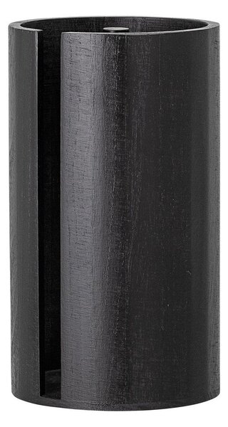 Черна дървена стойка за кухненска хартия ø 14,5 cm Celian – Bloomingville