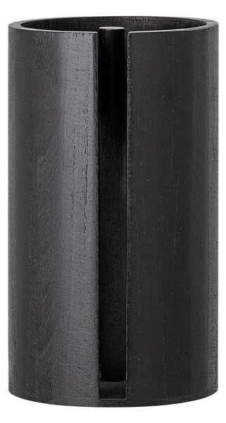 Черна дървена стойка за кухненска хартия ø 14,5 cm Celian – Bloomingville