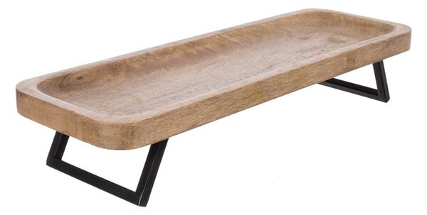 Дървена тава 16x46 cm Mango – Orion