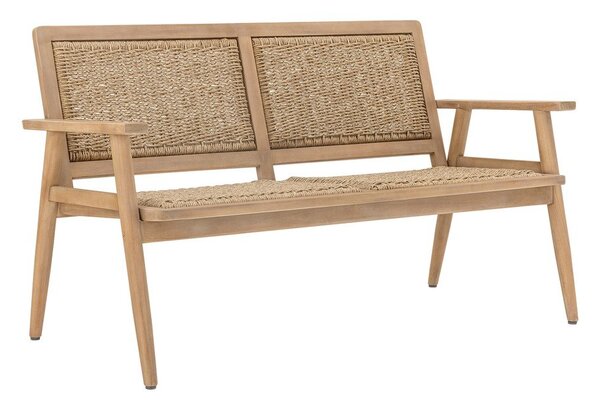 Градински диван от масивна дървесина в естествен цвят Sorrento – Bloomingville