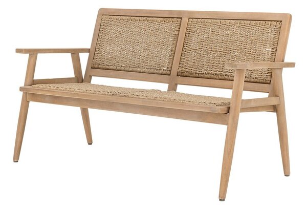 Градински диван от масивна дървесина в естествен цвят Sorrento – Bloomingville