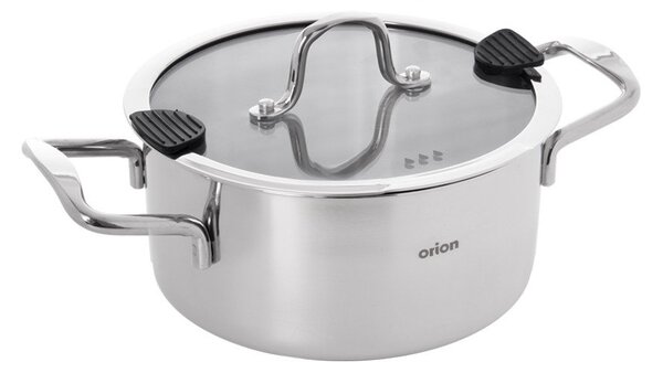 Касерола от неръждаема стомана с капак 1,2 l Venice – Orion