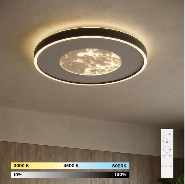 Brilagi - LED димируемо осветително тяло VIRELA LED/86W/230V 3000-6000K Ø 50 cm + дистанционно управление