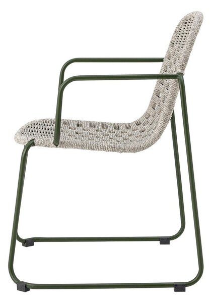 Сив градински стол метален Calana – Bloomingville