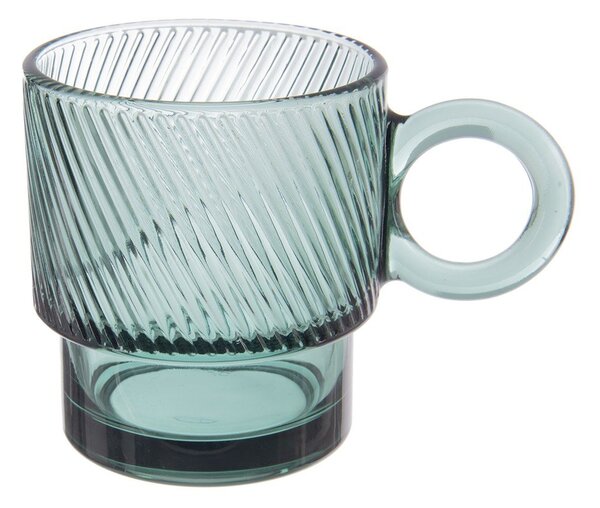 Зелена стъклена чаша 310 ml Verde – Orion