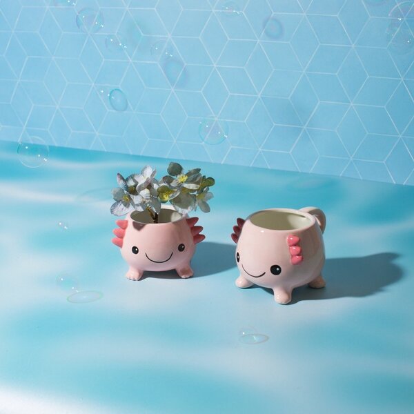 Светлорозова чаша Axolotl – Sass & Belle