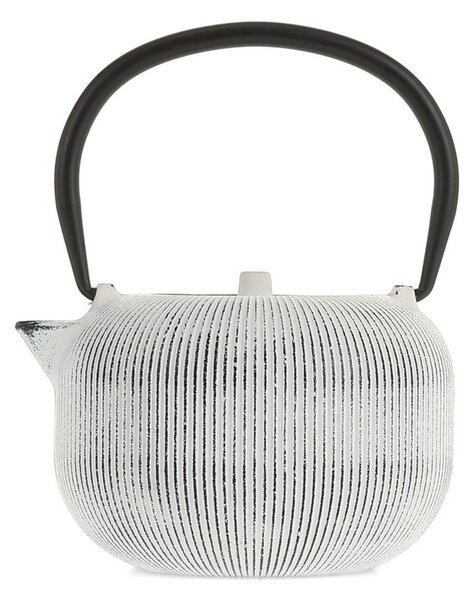 Черно-бял чугунен чайник 700 ml Sencha – S|P Collection
