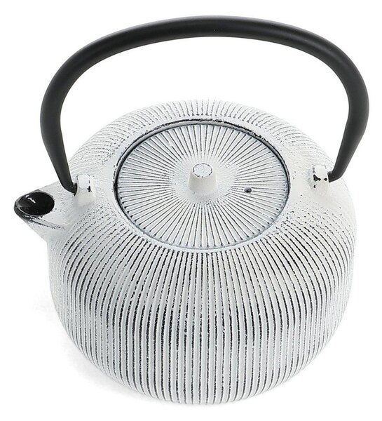 Черно-бял чугунен чайник 700 ml Sencha – S|P Collection